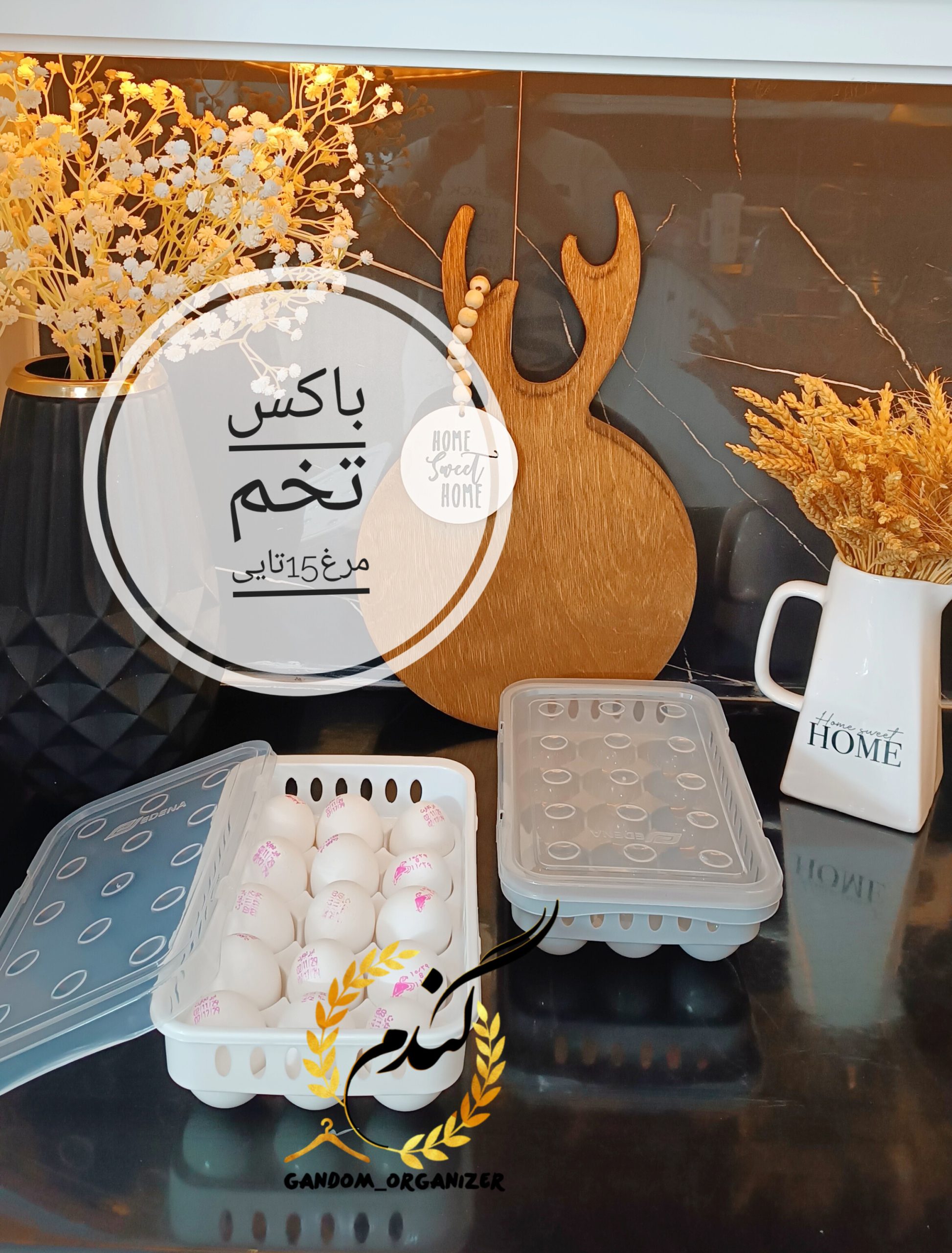 InShot_۲۰۲۴۰۲۲۵_۱۱۳۰۱۳۶۳۱ باکس تخم مرغ 15عددی - Image 1